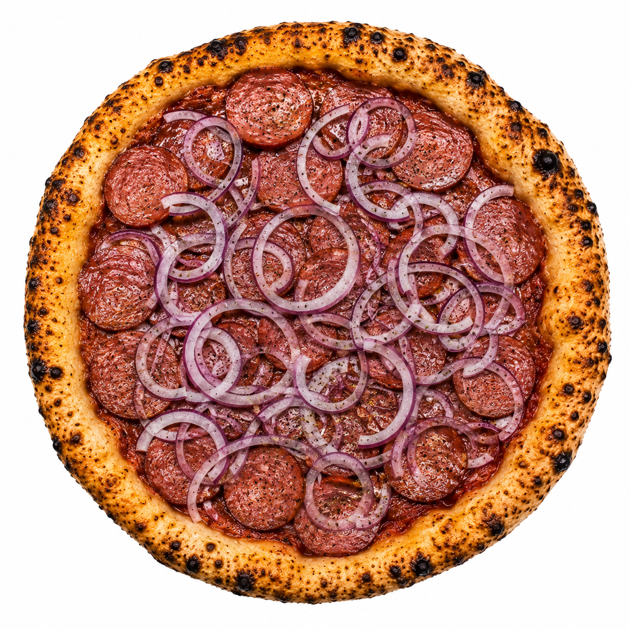 Pizza de Calabresa Mamãe Receitas