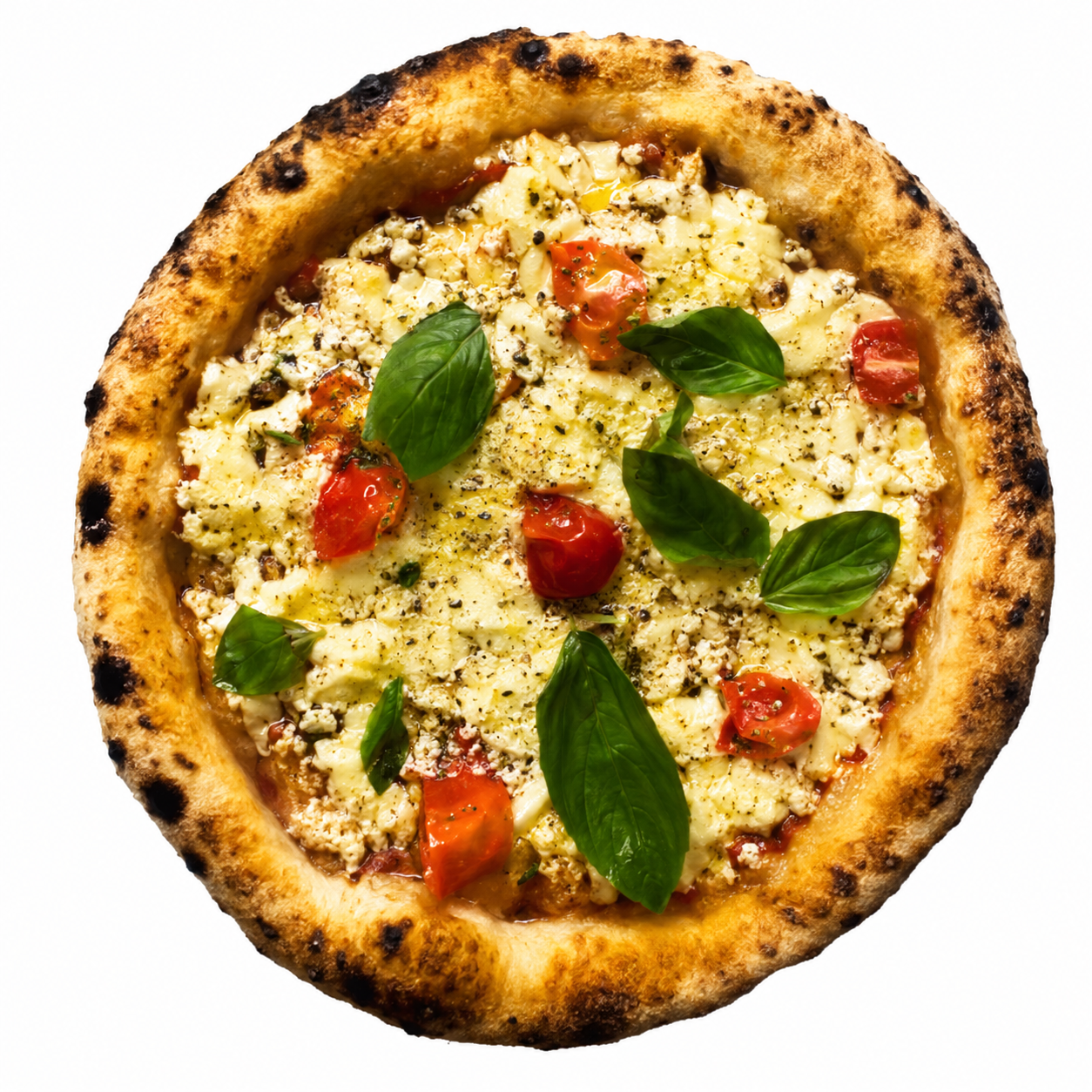 Pizza Margherita Mamãe Receitas